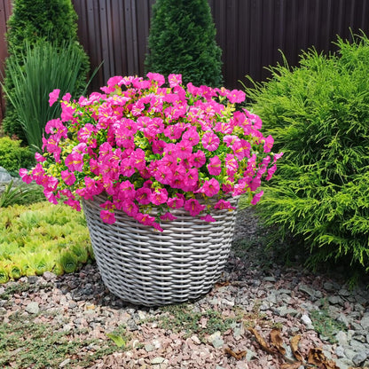 🔥Last Day 60% OFF🔥Sunscreen and Rainproof Artificial Petunias Flowers