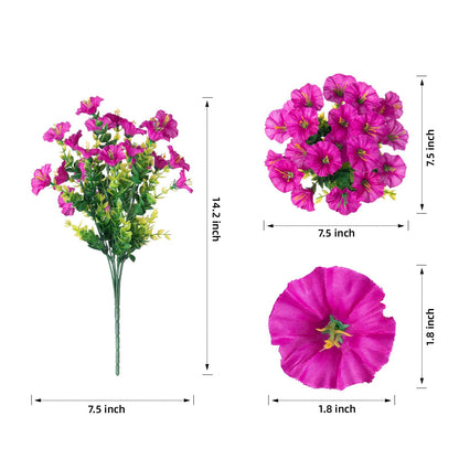 🔥Last Day 60% OFF🔥Sunscreen and Rainproof Artificial Petunias Flowers